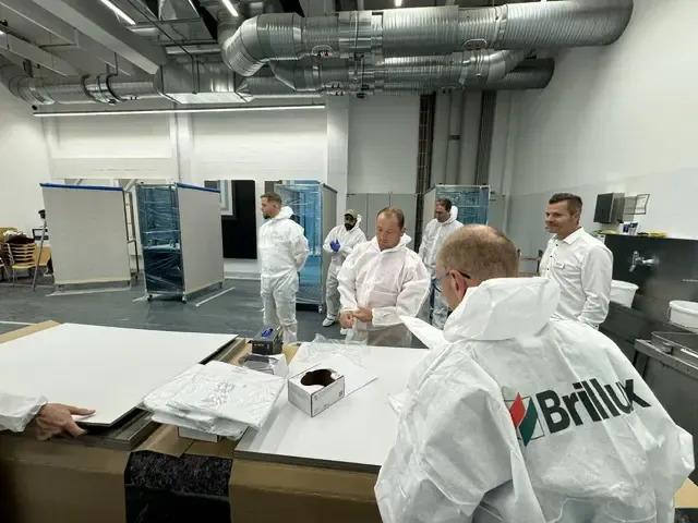 farbDESIGN und WERKstatt bei Brillux zur Weiterbildung