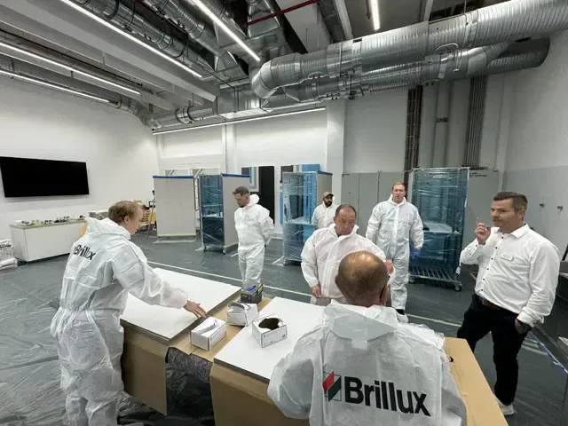 farbDESIGN und WERKstatt bei Brillux zur Weiterbildung