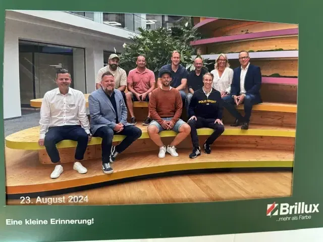 farbDESIGN und WERKstatt bei Brillux zur Weiterbildung