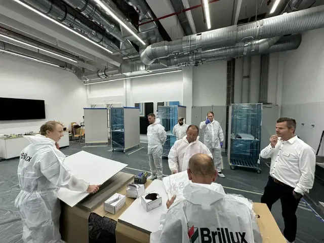farbDESIGN und WERKstatt bei Brillux zur Weiterbildung