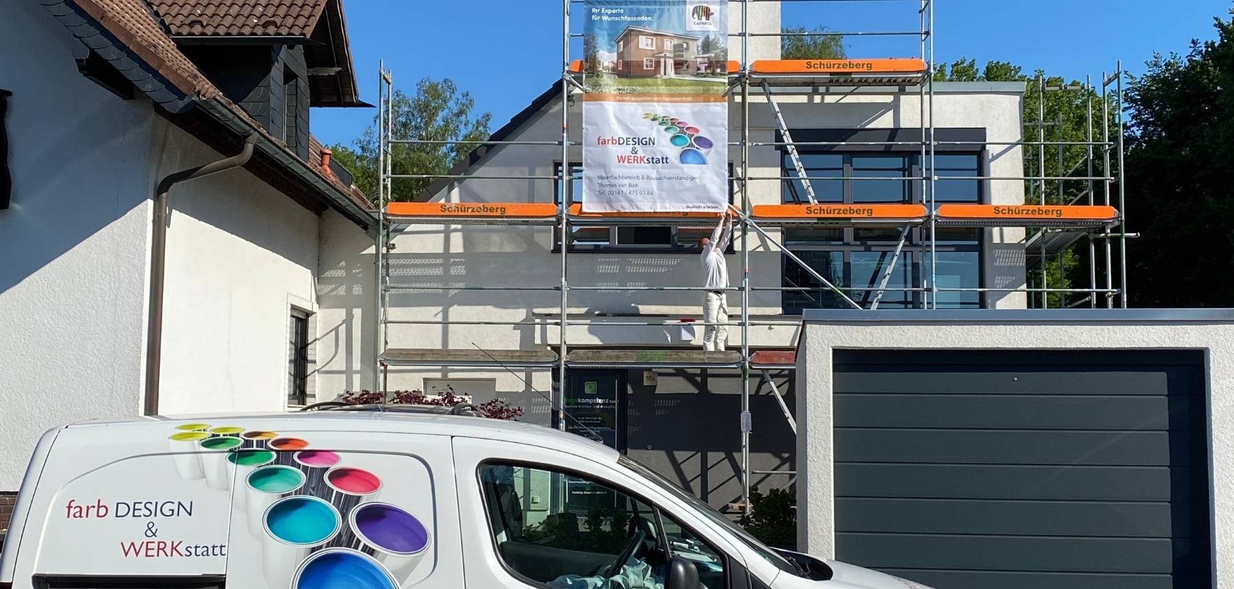 Kontakt aufnehmen mit farbDESIGN & WERKstatt